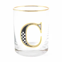 MacKenzie-Childs Monogram Tumbler - C| Holiday|Drinkware