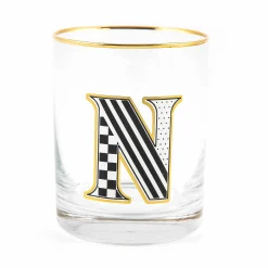 MacKenzie-Childs Monogram Tumbler - N| Holiday|Drinkware