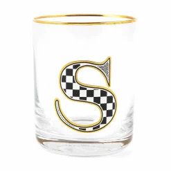 MacKenzie-Childs Monogram Tumbler - S| Holiday|Drinkware