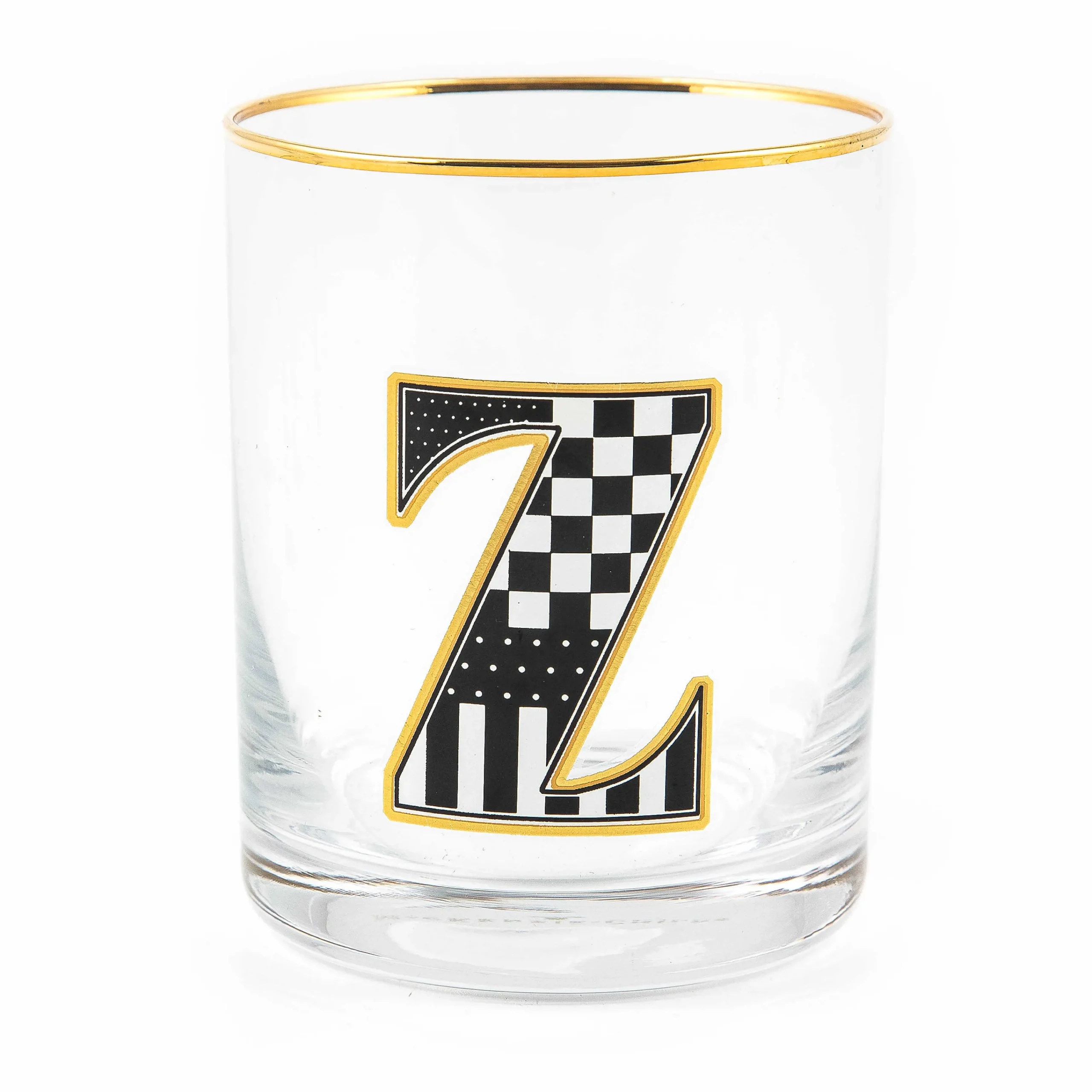 MacKenzie-Childs Monogram Tumbler - Z| Holiday|Drinkware