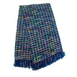 MacKenzie-Childs Mosaic Basket Weave Throw| Pillows, Throws, & Cushions|Room Accents
