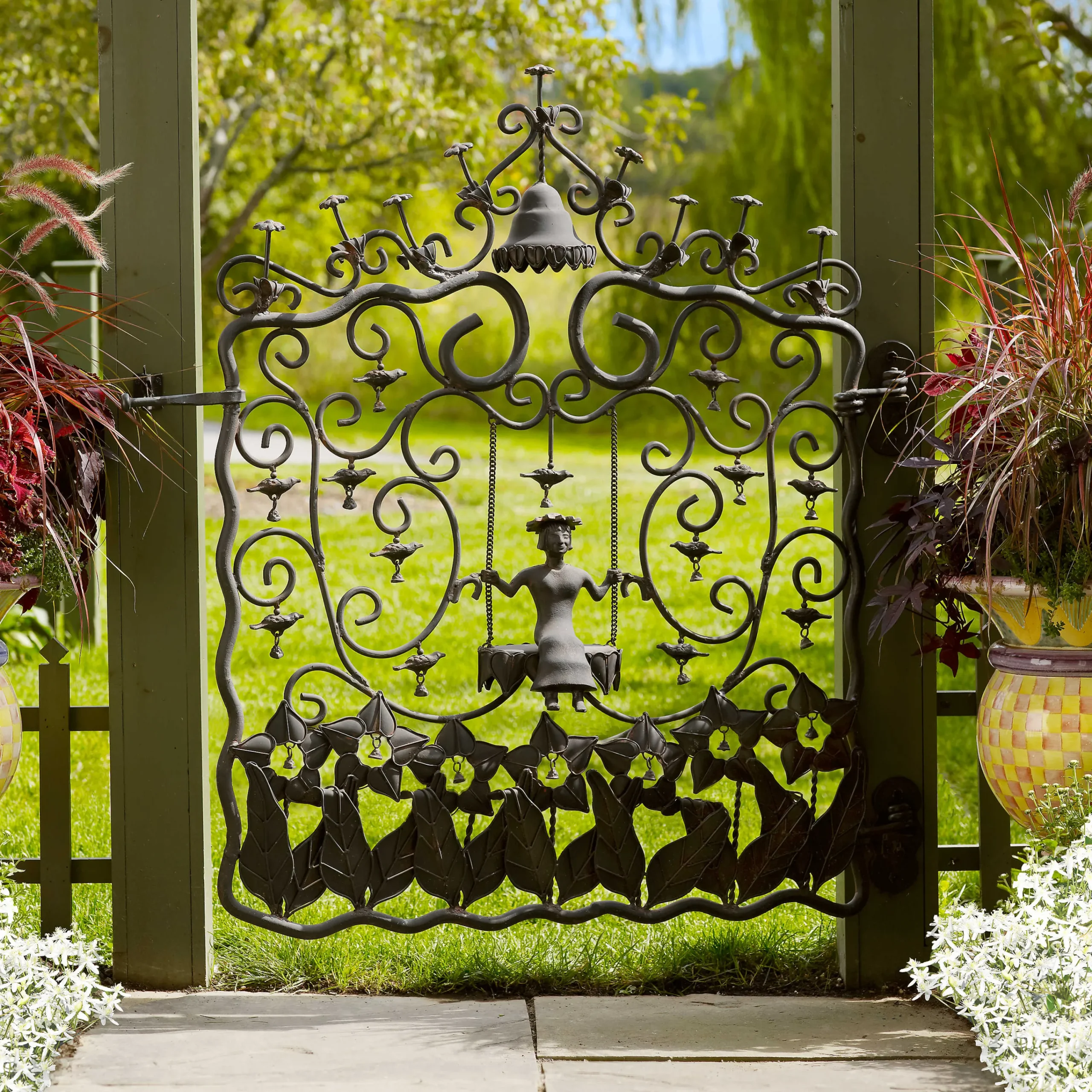 MacKenzie-Childs Mrs. Powers Garden Gate| Spring|Outdoor