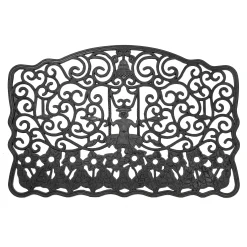 MacKenzie-Childs Mrs. Powers Rubber Door Mat| Outdoor|Rugs