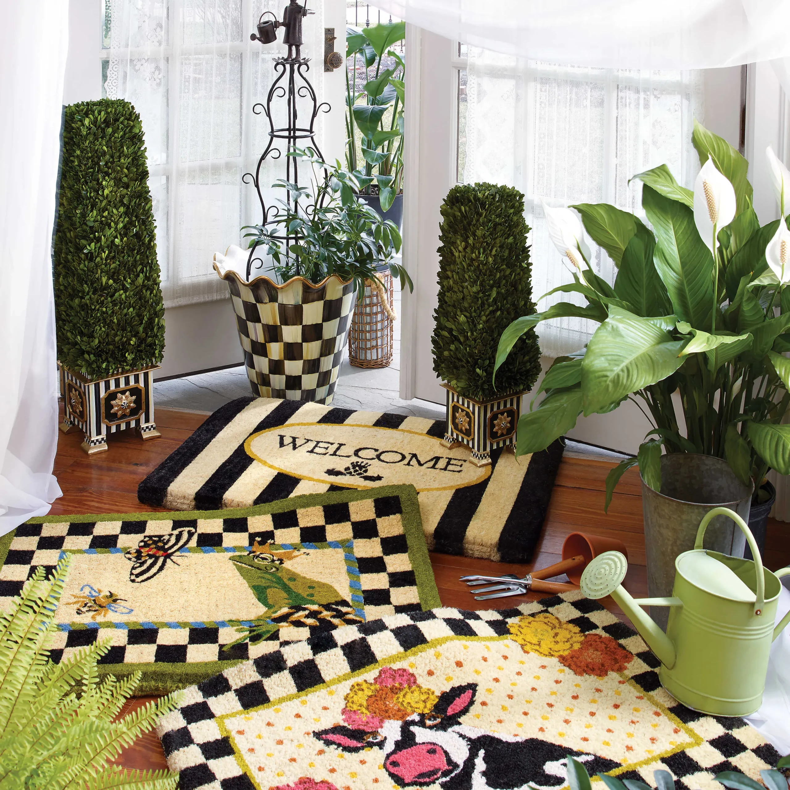 MacKenzie-Childs Mrs. Powers Tuteur| Spring|Outdoor