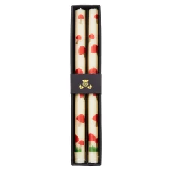 MacKenzie-Childs Mushroom Dinner Candles, Set of 2| Candles & Fragrances|Fall Entertaining