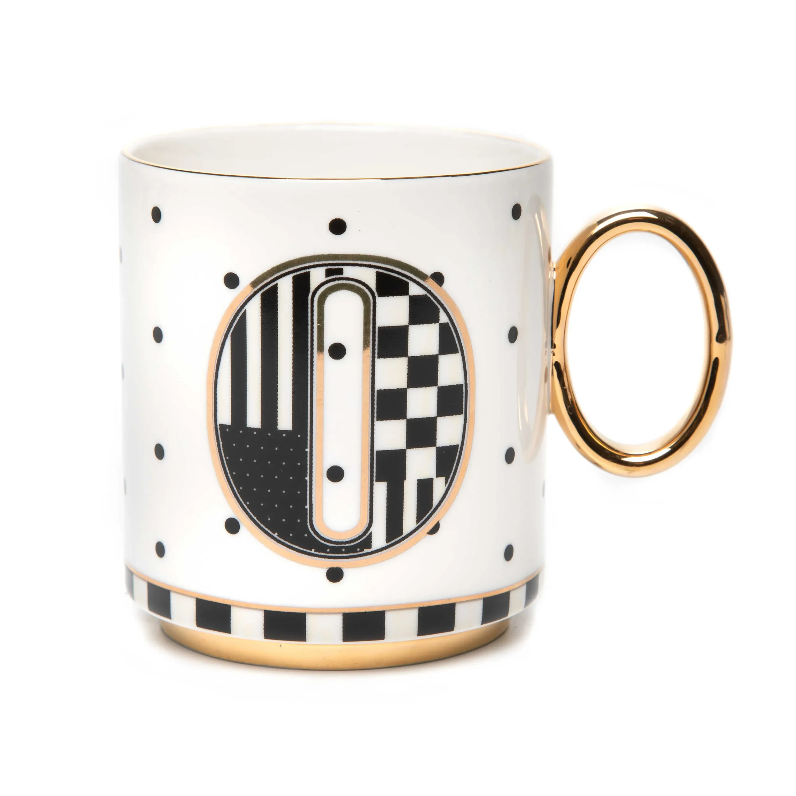 MacKenzie-Childs My Mug - O| Drinkware|Dinnerware & Flatware