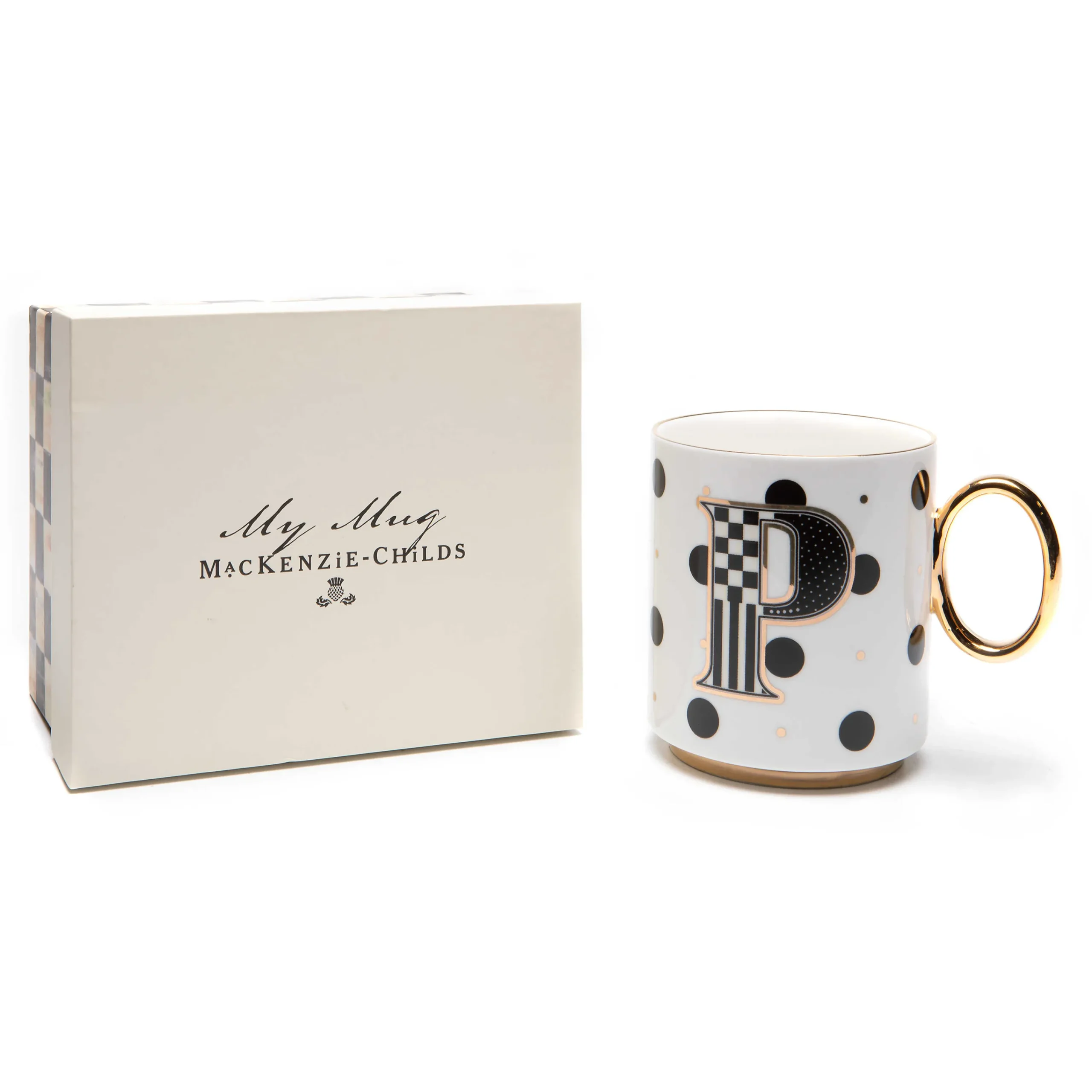 MacKenzie-Childs My Mug - P| Drinkware|Dinnerware & Flatware