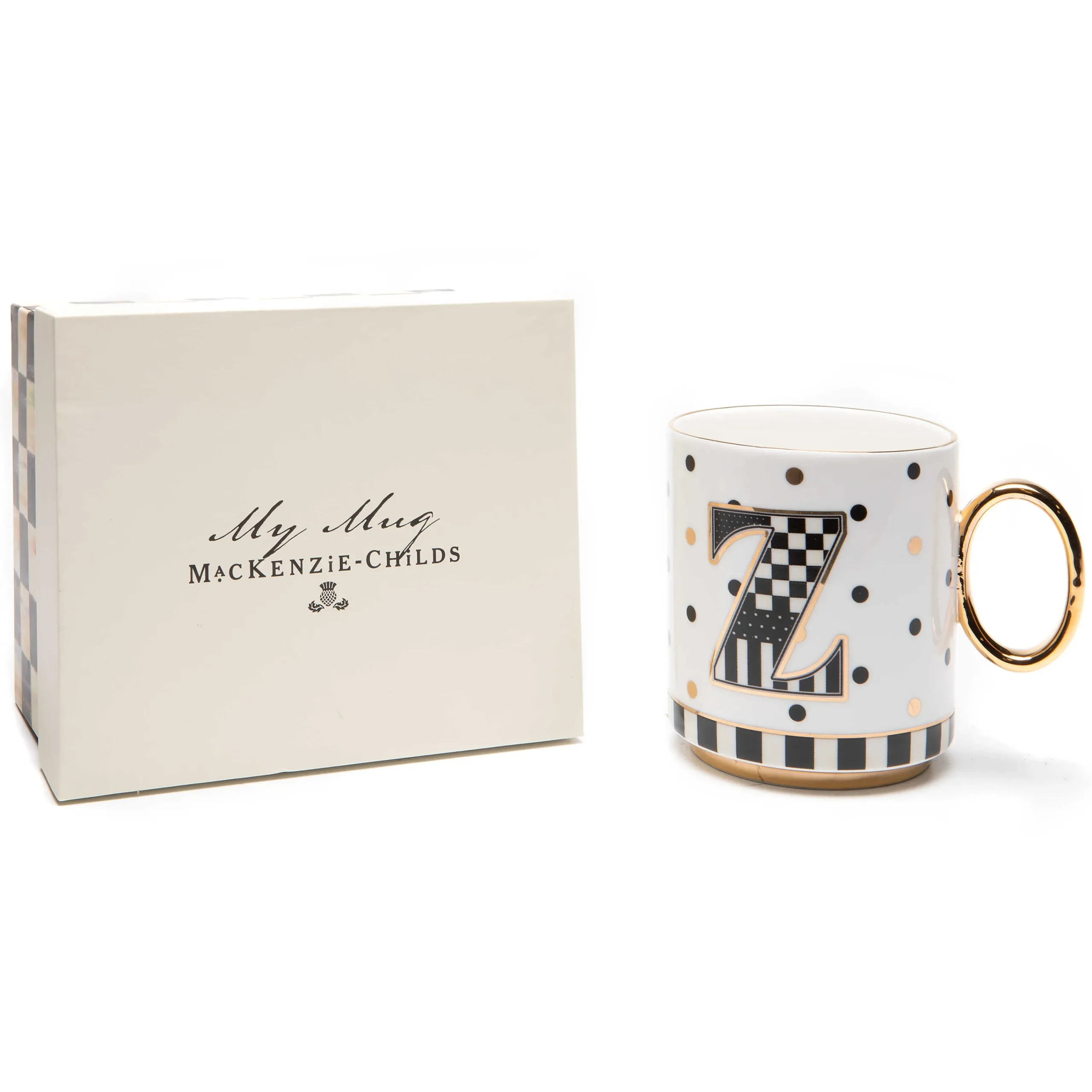 MacKenzie-Childs My Mug - Z| Drinkware|Dinnerware & Flatware