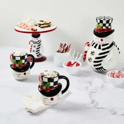 MacKenzie-Childs Nostalgia Snowman Mug| Holiday|Drinkware