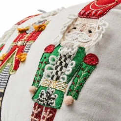 MacKenzie-Childs Nutcracker Lumbar Pillow| Pillows, Throws, & Cushions