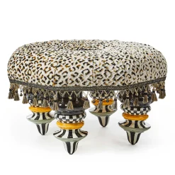 MacKenzie-Childs Ocelot Setting Seat| Living Room