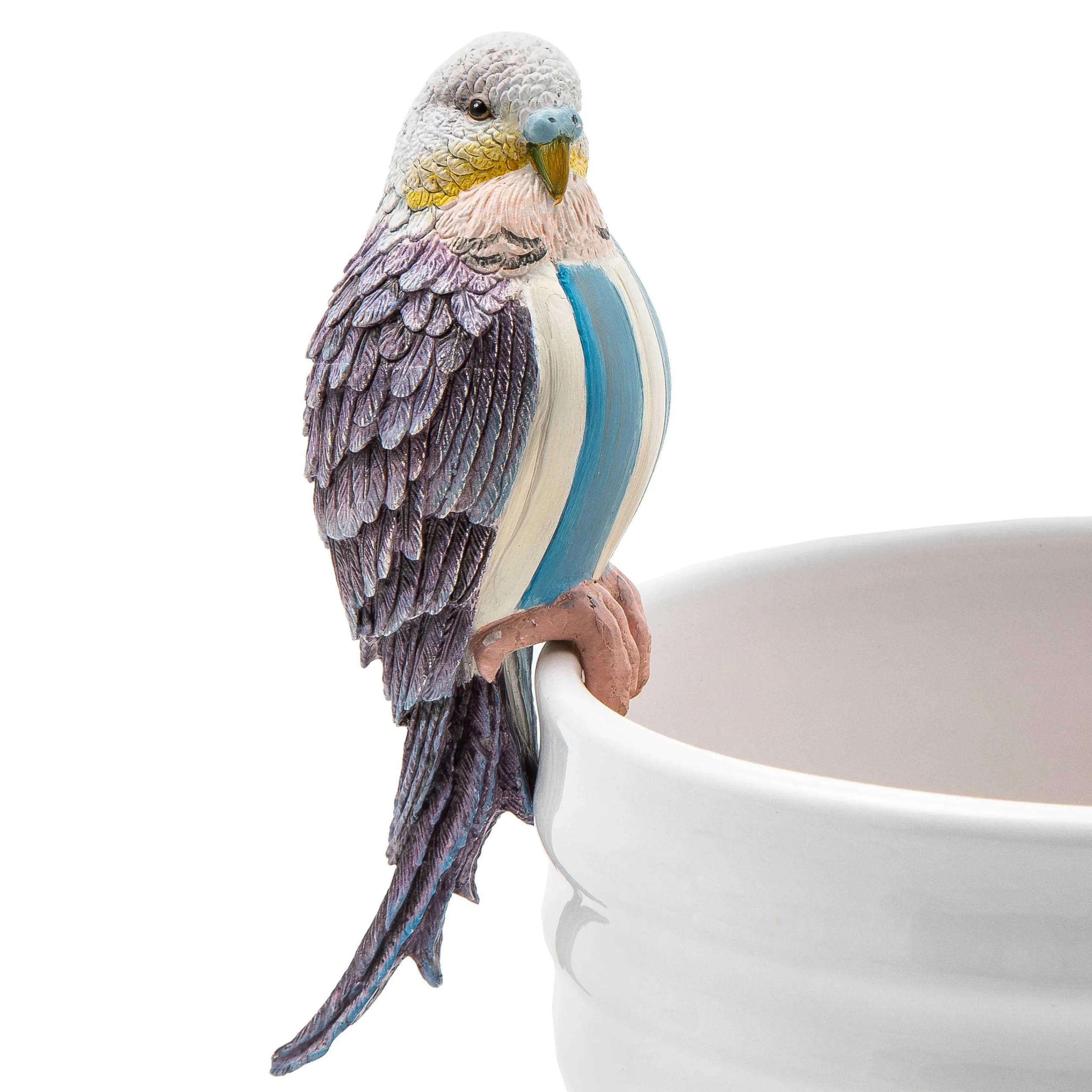 MacKenzie-Childs Parakeet Pot Climber - Blue| Spring|Greenery & Florals