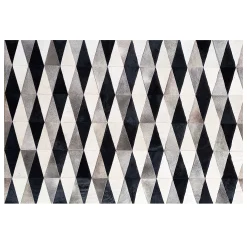 MacKenzie-Childs Parallelogram Hair On Hide 8' x 10' Rug| Rugs