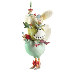 MacKenzie-Childs Patience Brewster 12 Days 3 French Hens Ornament| Holiday