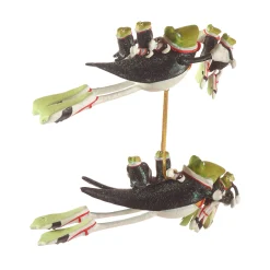 MacKenzie-Childs Patience Brewster 12 Days 12 Lords a-Leaping Ornament| Holiday