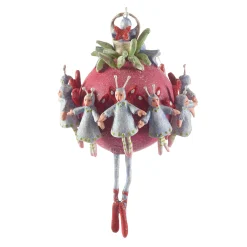 MacKenzie-Childs Patience Brewster 12 Days 11 Ladies Dancing Ornament| Holiday