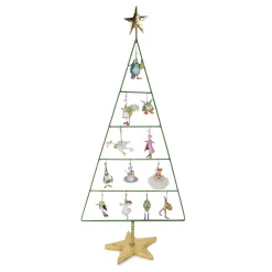 MacKenzie-Childs Patience Brewster 12 Days Mini Ornament Display Tree| Holiday