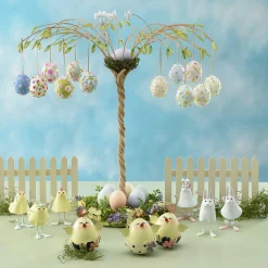 MacKenzie-Childs Patience Brewster Bright Floral Eggs, Set of 6| Easter|Spring