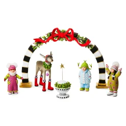 MacKenzie-Childs Patience Brewster Carolers 6-Piece Introductory Set| Holiday|Decor Sets