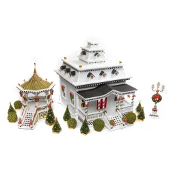 MacKenzie-Childs Patience Brewster Caroler Lamp Post| Holiday|Room Accents
