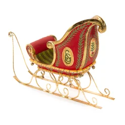 MacKenzie-Childs Patience Brewster Dash Away Sleigh Ornament| Holiday