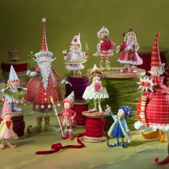 MacKenzie-Childs Patience Brewster Dash Away Vixen's Elf Ornament| Holiday