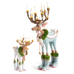 MacKenzie-Childs Patience Brewster Dash Away Dasher Reindeer Ornament| Holiday