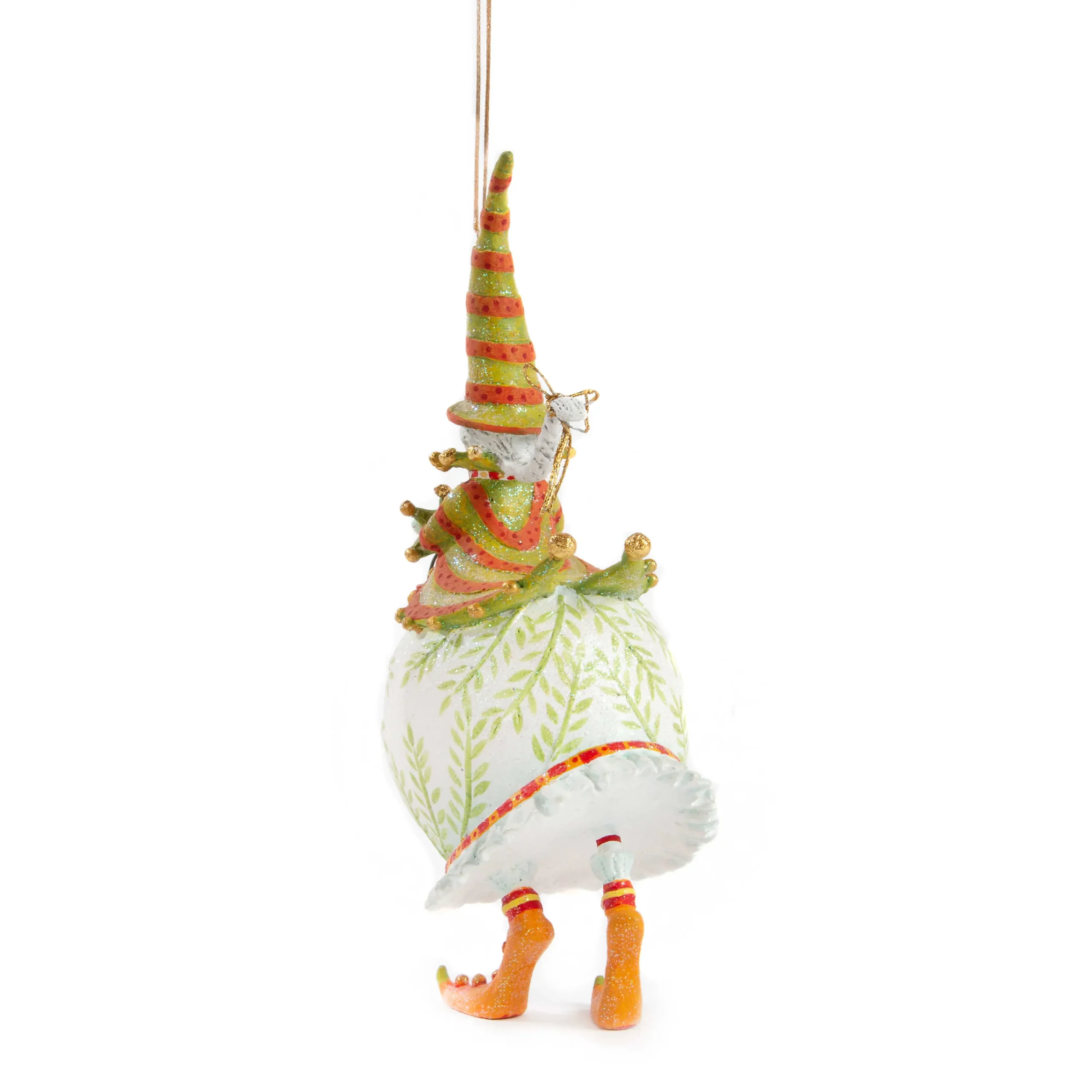 MacKenzie-Childs Patience Brewster Dash Away Mrs. Santa Ornament| Holiday
