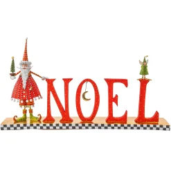 MacKenzie-Childs Patience Brewster Dash Away NOEL Decor| Holiday