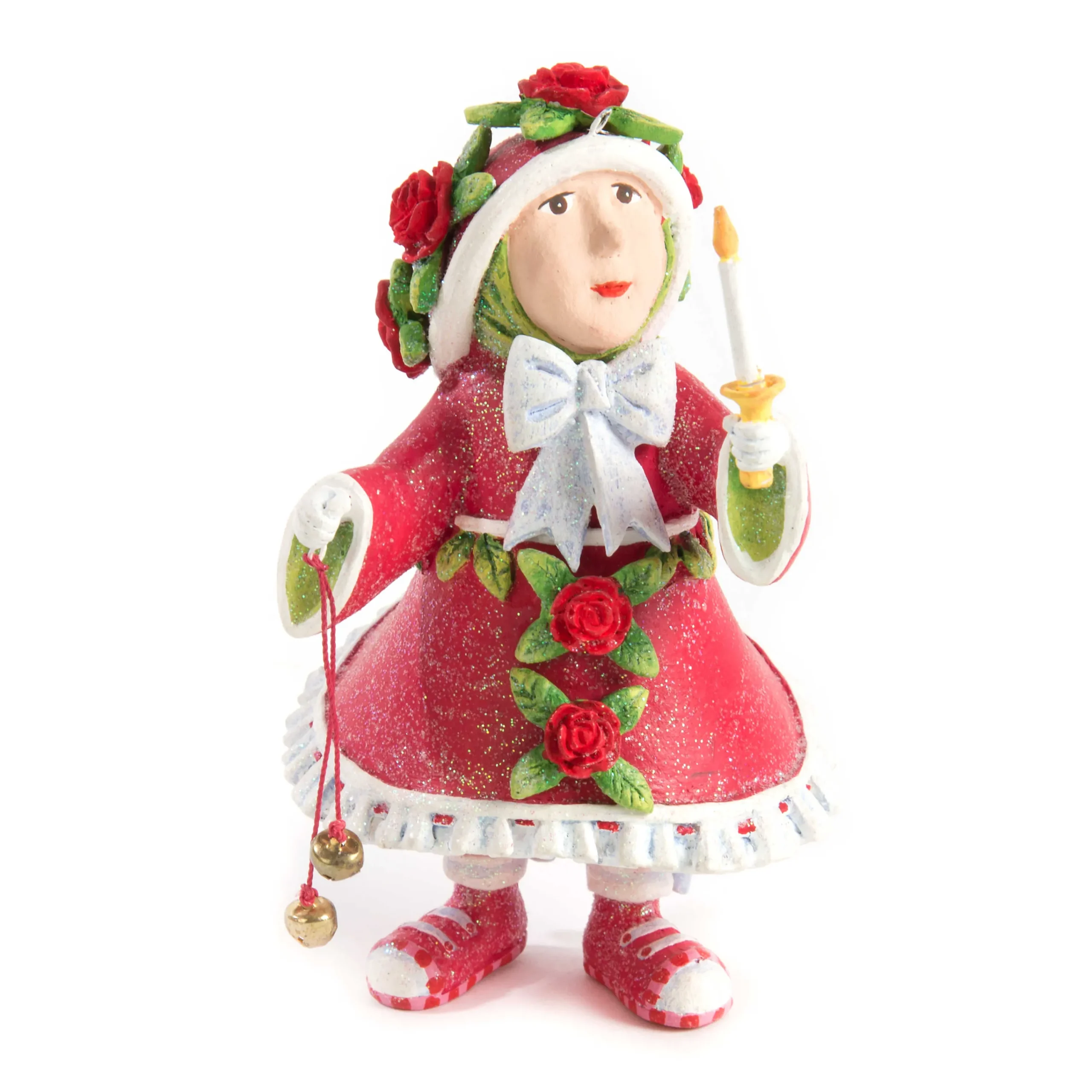 MacKenzie-Childs Patience Brewster Dash Away Donna's Elf Ornament| Holiday
