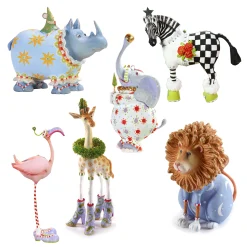 MacKenzie-Childs Patience Brewster Jambo Mini Ornament Set| Holiday