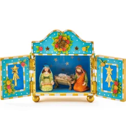 MacKenzie-Childs Patience Brewster Mini Nativity Retablo| Holiday