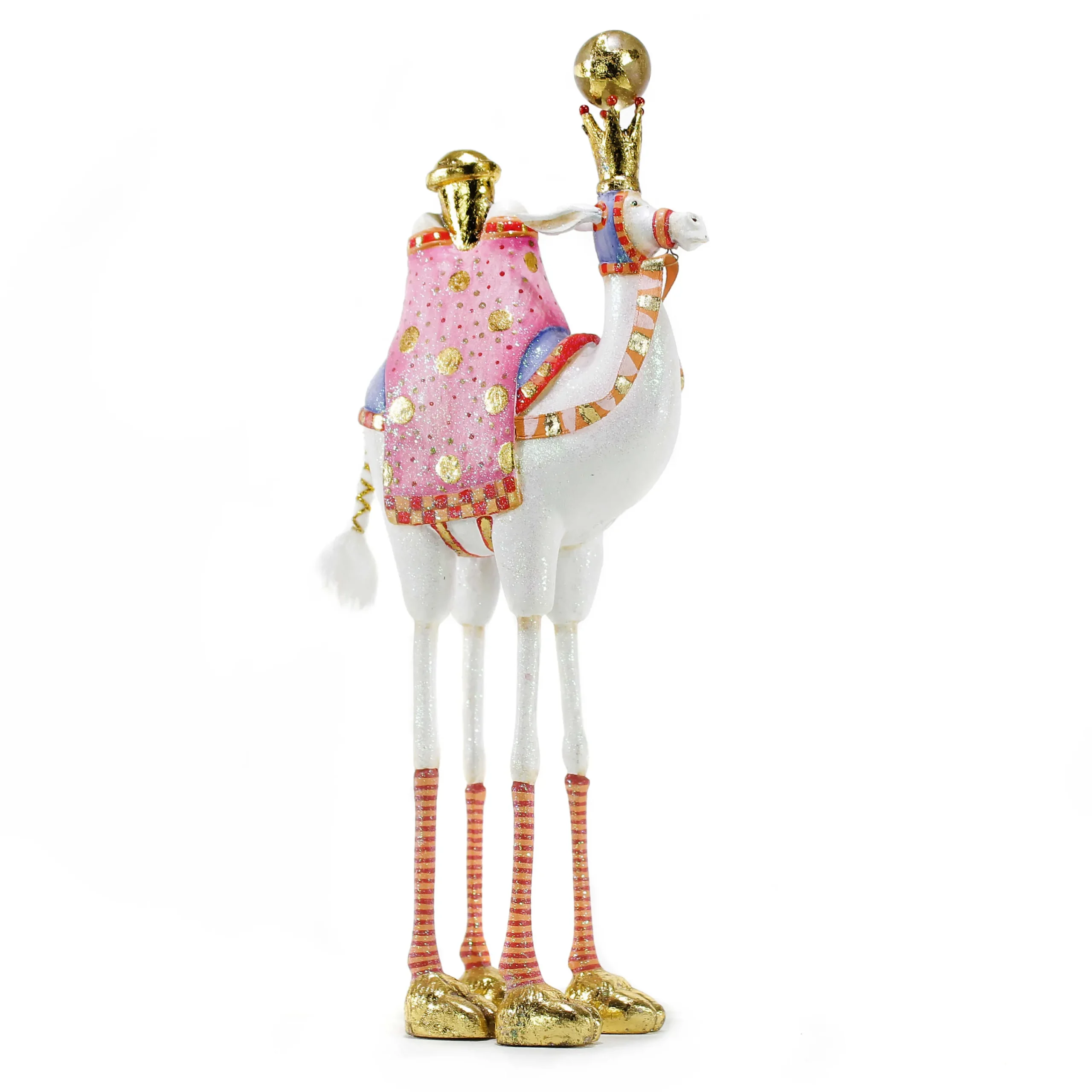 MacKenzie-Childs Patience Brewster Nativity Frank the Camel Figure| Holiday|Room Accents