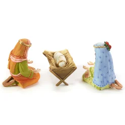 MacKenzie-Childs Patience Brewster Nativity Holy Family Figures| Holiday|Room Accents
