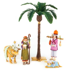 MacKenzie-Childs Patience Brewster Nativity Mini Figures - Shepherd Set| Holiday|Room Accents