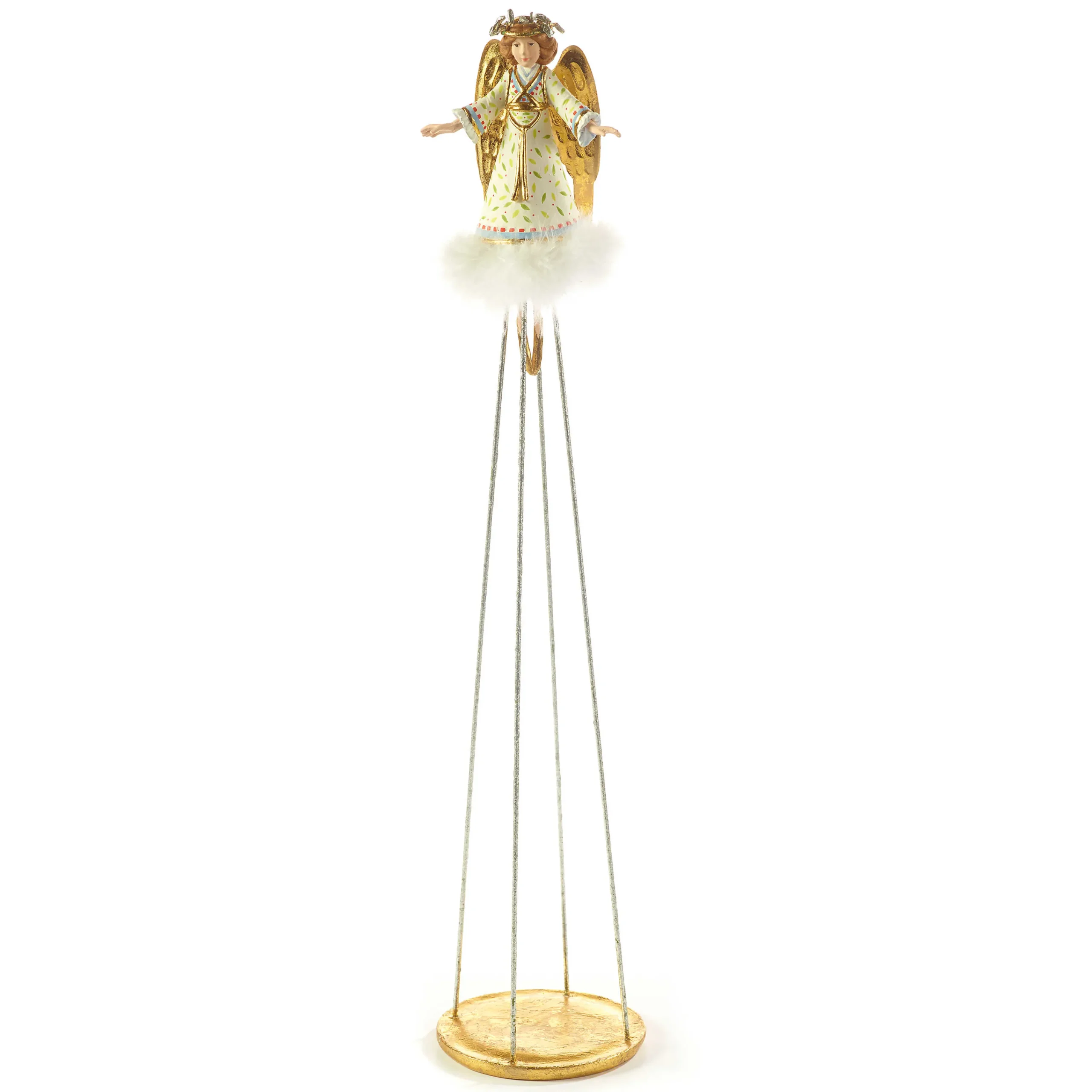 MacKenzie-Childs Patience Brewster Nativity Heavenly Angel Figure| Holiday|Room Accents