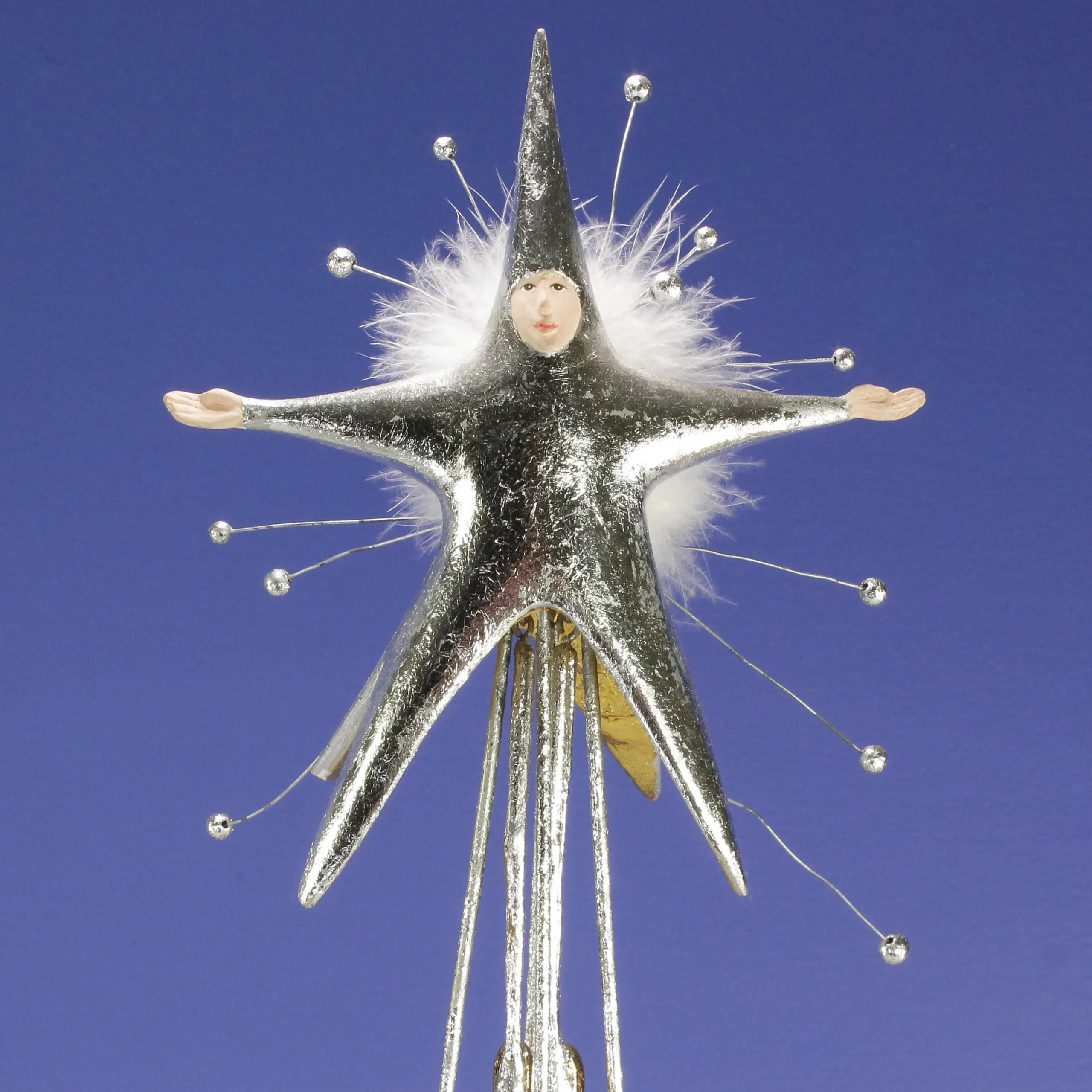 MacKenzie-Childs Patience Brewster Nativity Star on High Figure| Holiday|Room Accents
