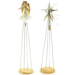 MacKenzie-Childs Patience Brewster Nativity Star on High Figure| Holiday|Room Accents