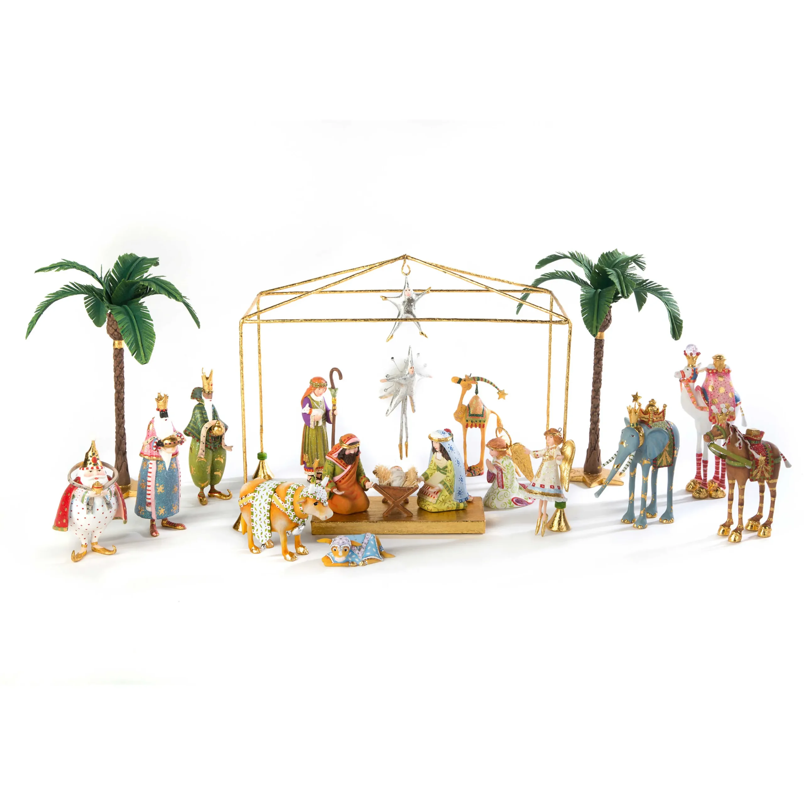 MacKenzie-Childs Patience Brewster Nativity Star Mini Ornament| Holiday