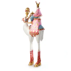 MacKenzie-Childs Patience Brewster Nativity Balthazar on Camel Ornament| Holiday