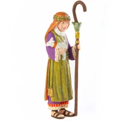 MacKenzie-Childs Patience Brewster Nativity Shepherd Mini Figure| Holiday|Room Accents