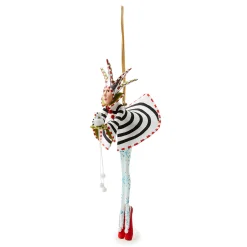 MacKenzie-Childs Patience Brewster Nutcracker Suite Snow King Ornament| Holiday