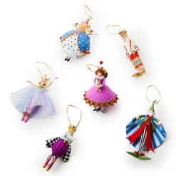 MacKenzie-Childs Patience Brewster Nutcracker Suite Mini Ornament Set| Holiday|Decor Sets