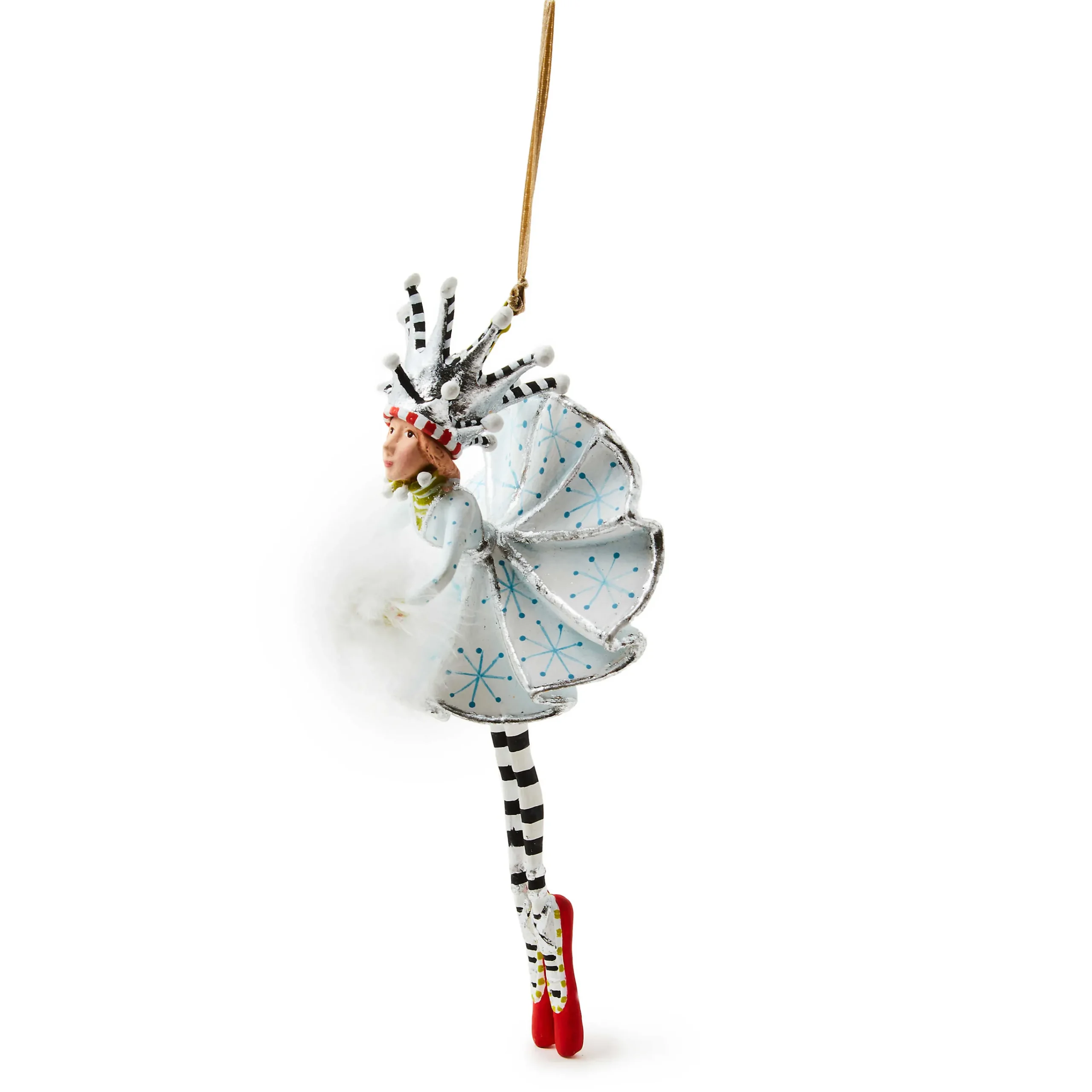 MacKenzie-Childs Patience Brewster Nutcracker Suite Snow Queen Ornament| Holiday