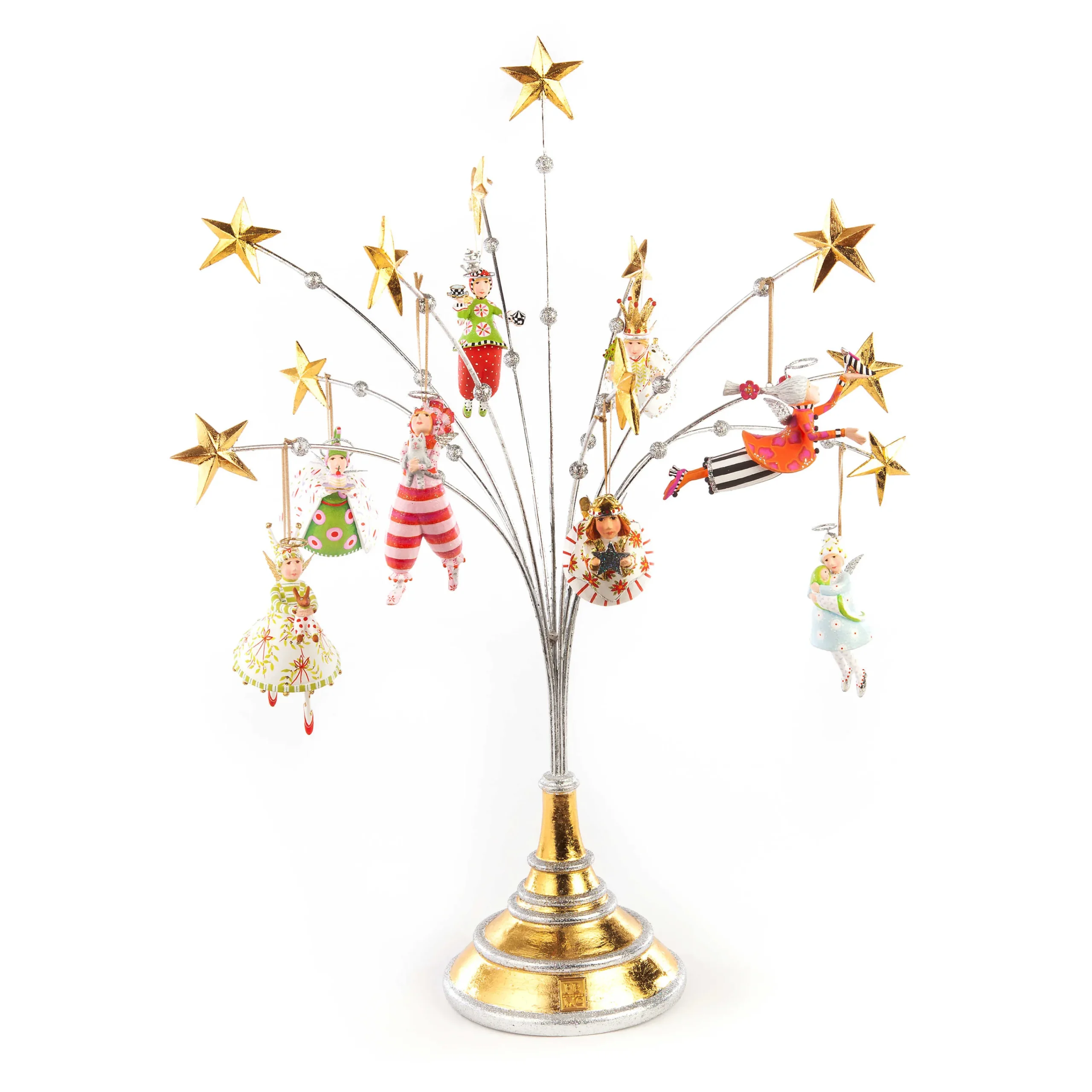 MacKenzie-Childs Patience Brewster Paradise Mini Ornament Display Tree| Holiday|Room Accents