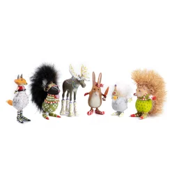 MacKenzie-Childs Patience Brewster Woodland Mini Ornament Set| Holiday