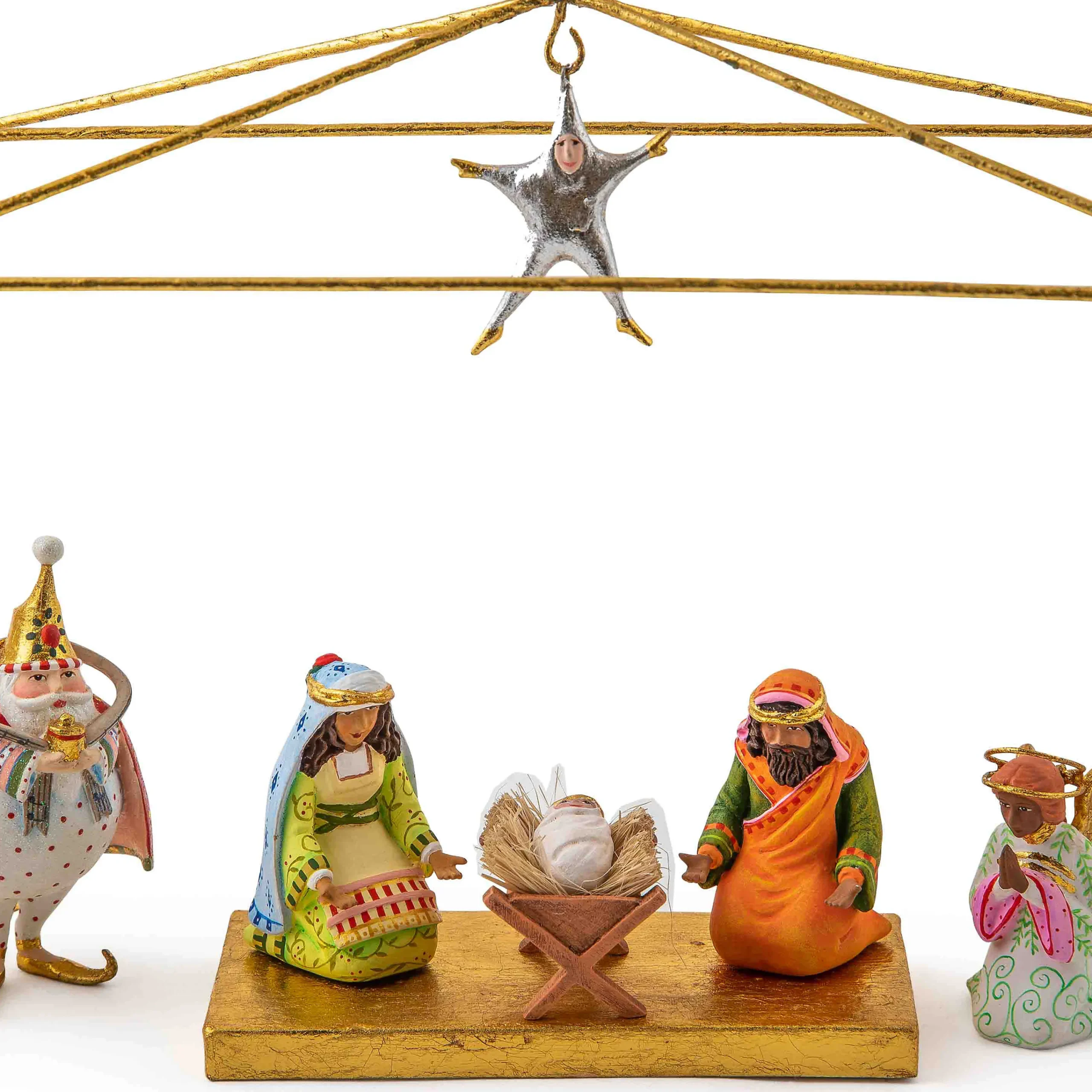 MacKenzie-Childs Patience Brewster World Edition Mini Nativity Introductory Set| Holiday