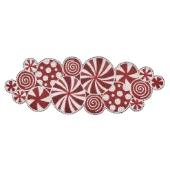 MacKenzie-Childs Peppermint Beaded Runner| Table Accessories|Kitchen & Table Linens