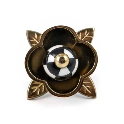 MacKenzie-Childs Petal Knob| Finishing Touches|Room Accents