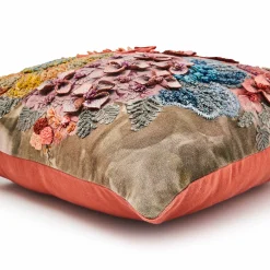 MacKenzie-Childs Petal Palette Floral Throw Pillow| Pillows, Throws, & Cushions
